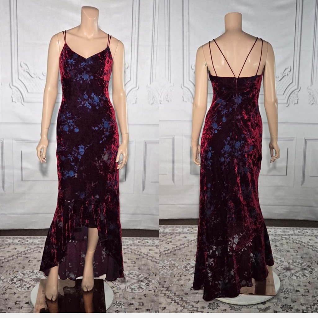De Laru Vintage 90’s Velvet Dress